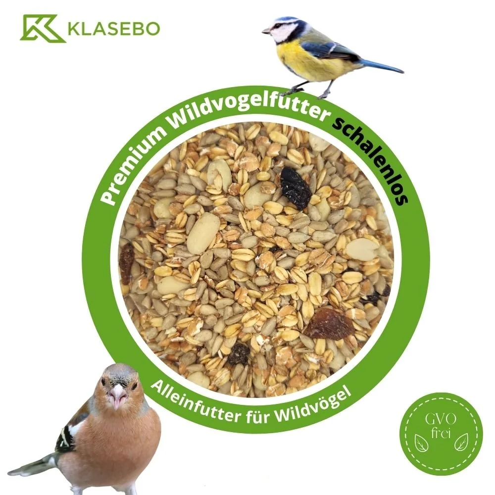 "Wild Bird Food 20 kg, Premium Shell Free, Bird Seed, No Mess, Sunflower Seeds image"