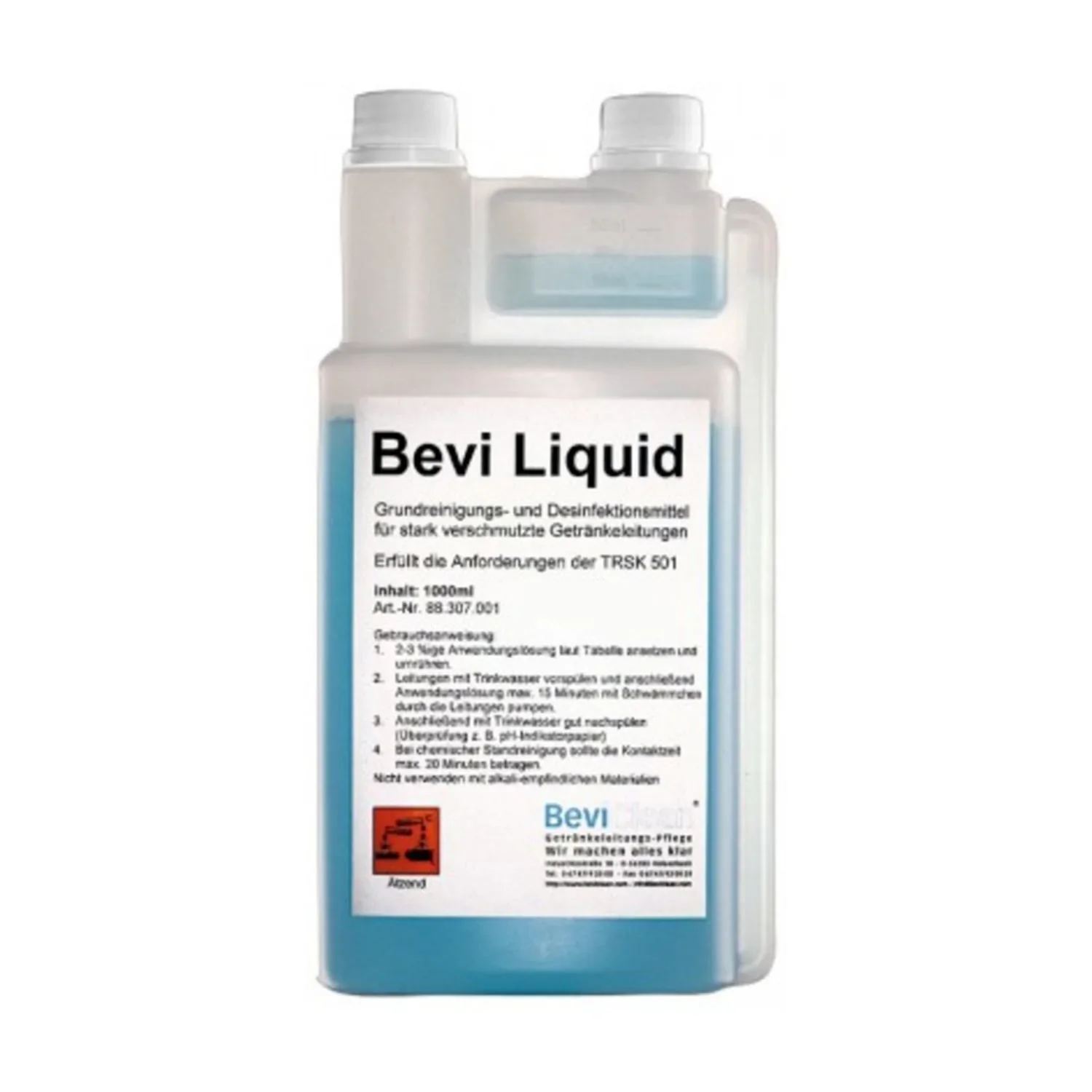 "Bevi Liquid Basic cleaning agent - 1 liter image"