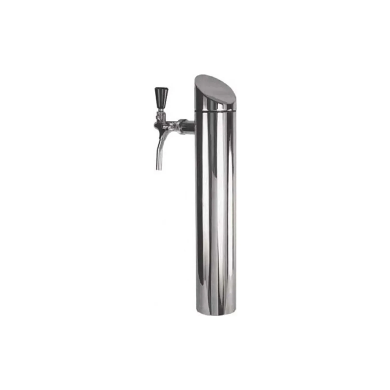 "Beer tower, beer column - model Tower, matt brushed, 1 line image"