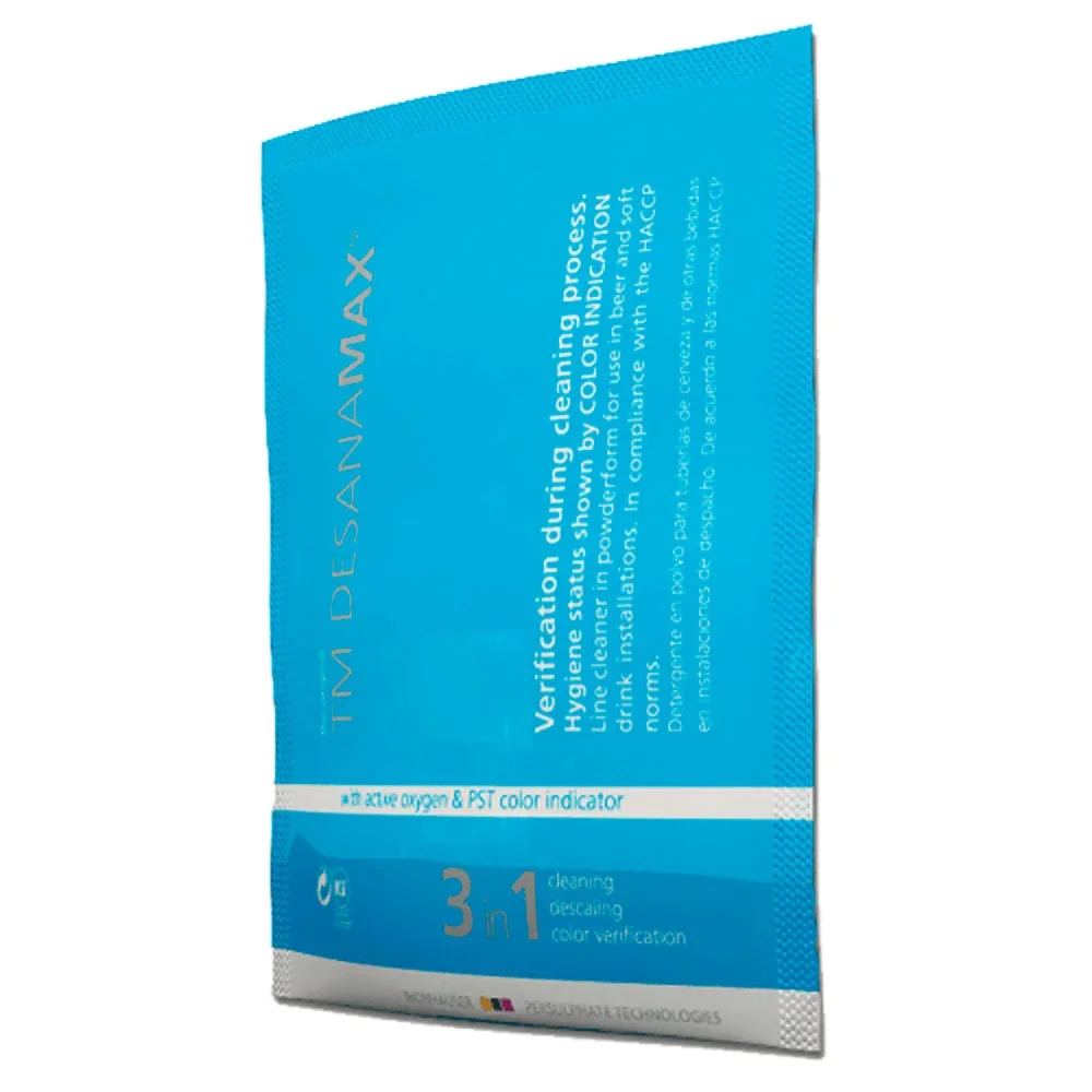 "TM-Desana Max - Cleaning agent, Cleaning solution, Disinfectant powder with color indicator for beverage lines image"