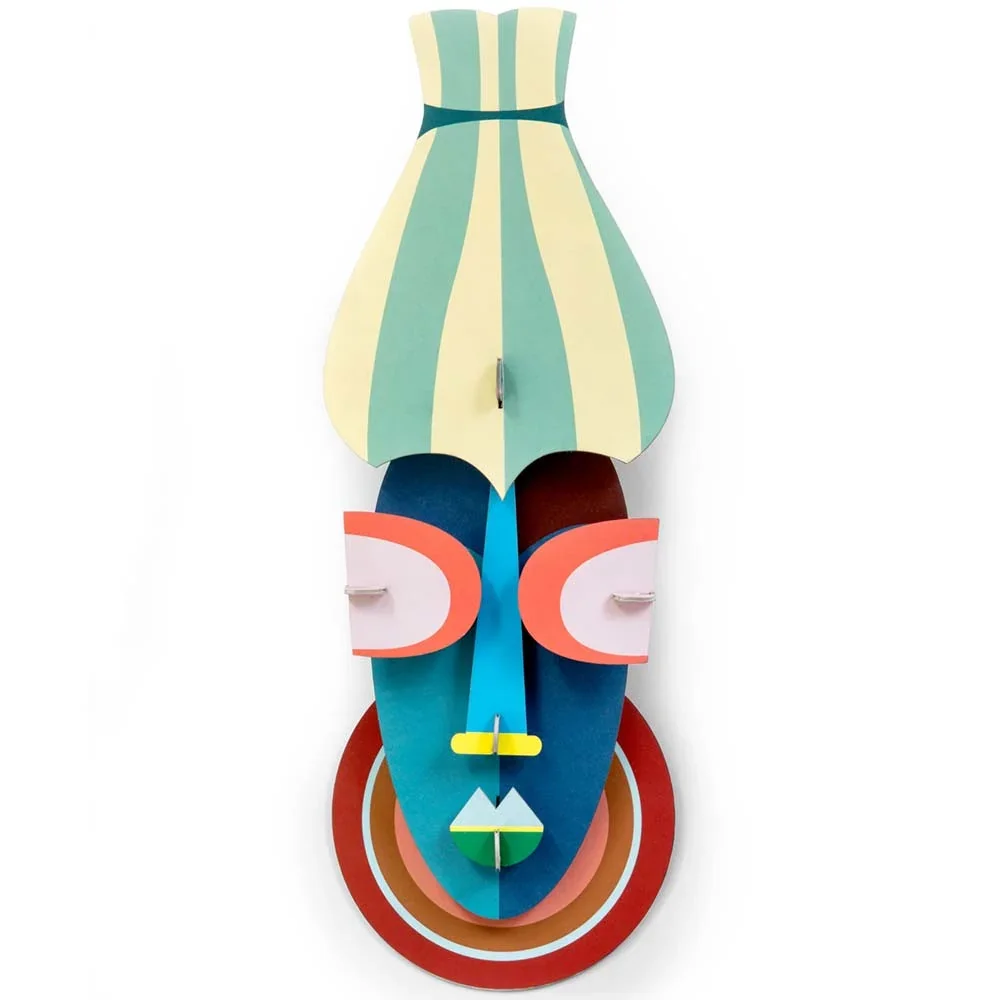 Studio Roof 3D decoration mask Manhattan cardboard
