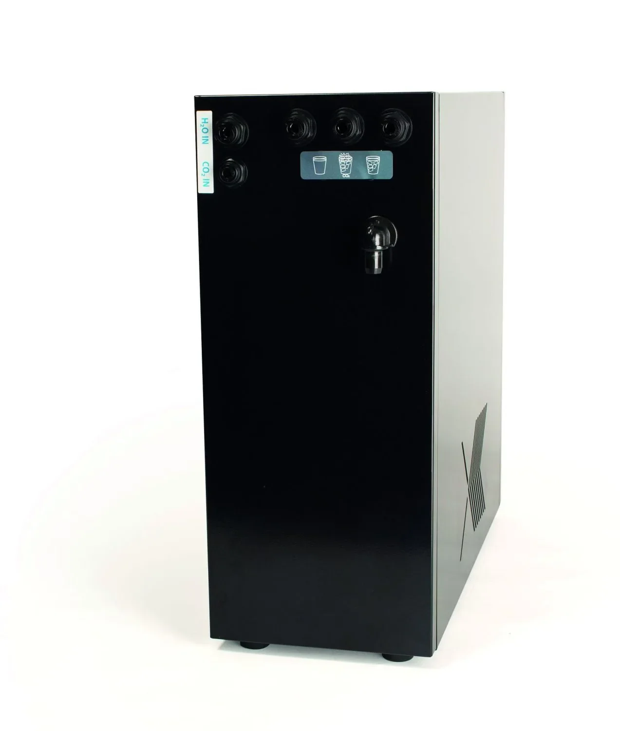 "Water dispenser, sparkling water maker, carbonated water maker, soda maker - TWIST 50 UT, under counter image"