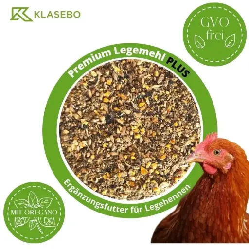 "Chicken Feed 25 kg, Laying Hen Feed, Poultry Feed for Chickens, Ducks, Geese with Oregano image"