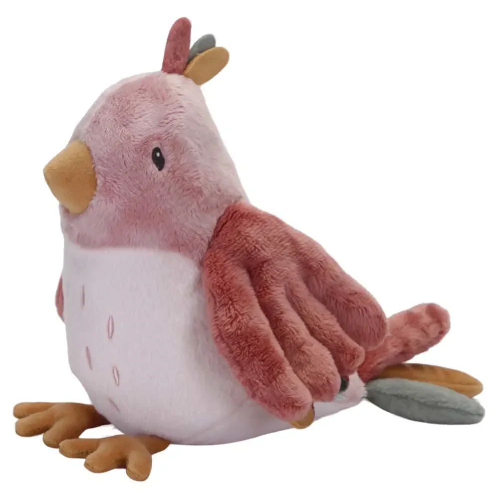 "Little dutch cuddly toy bird olivia "Flowers & Butterflies" 30 cm image"