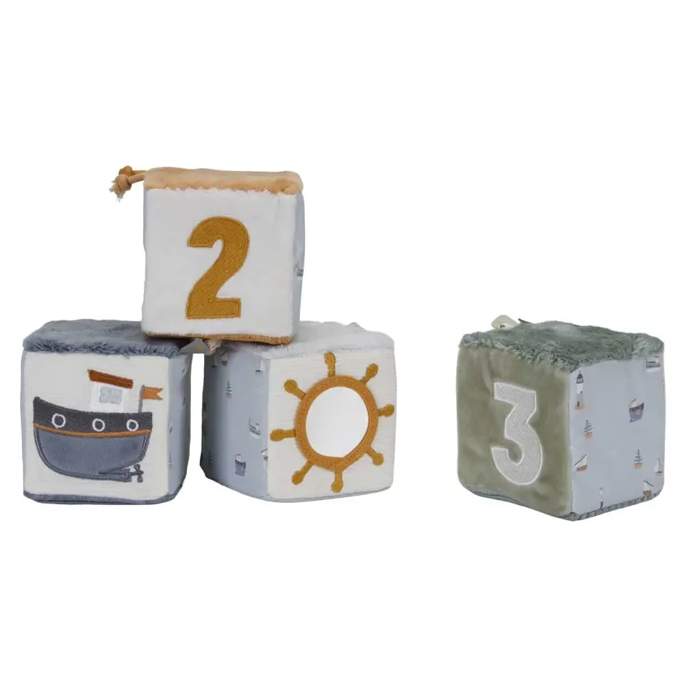 "Little Dutch Baby fabric cube set "Sailors Bay" image"