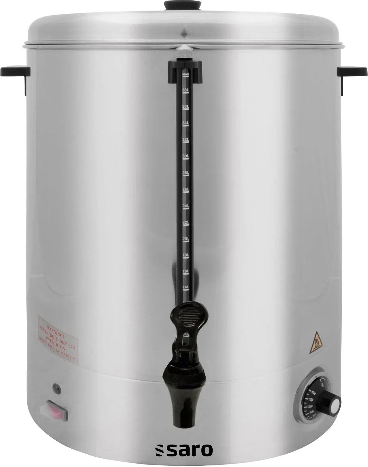 "Hot water dispenser, mulled wine warmer, mulled wine heater, mulled wine dispenser - HOT DRINK MAXI, 40 liters image"