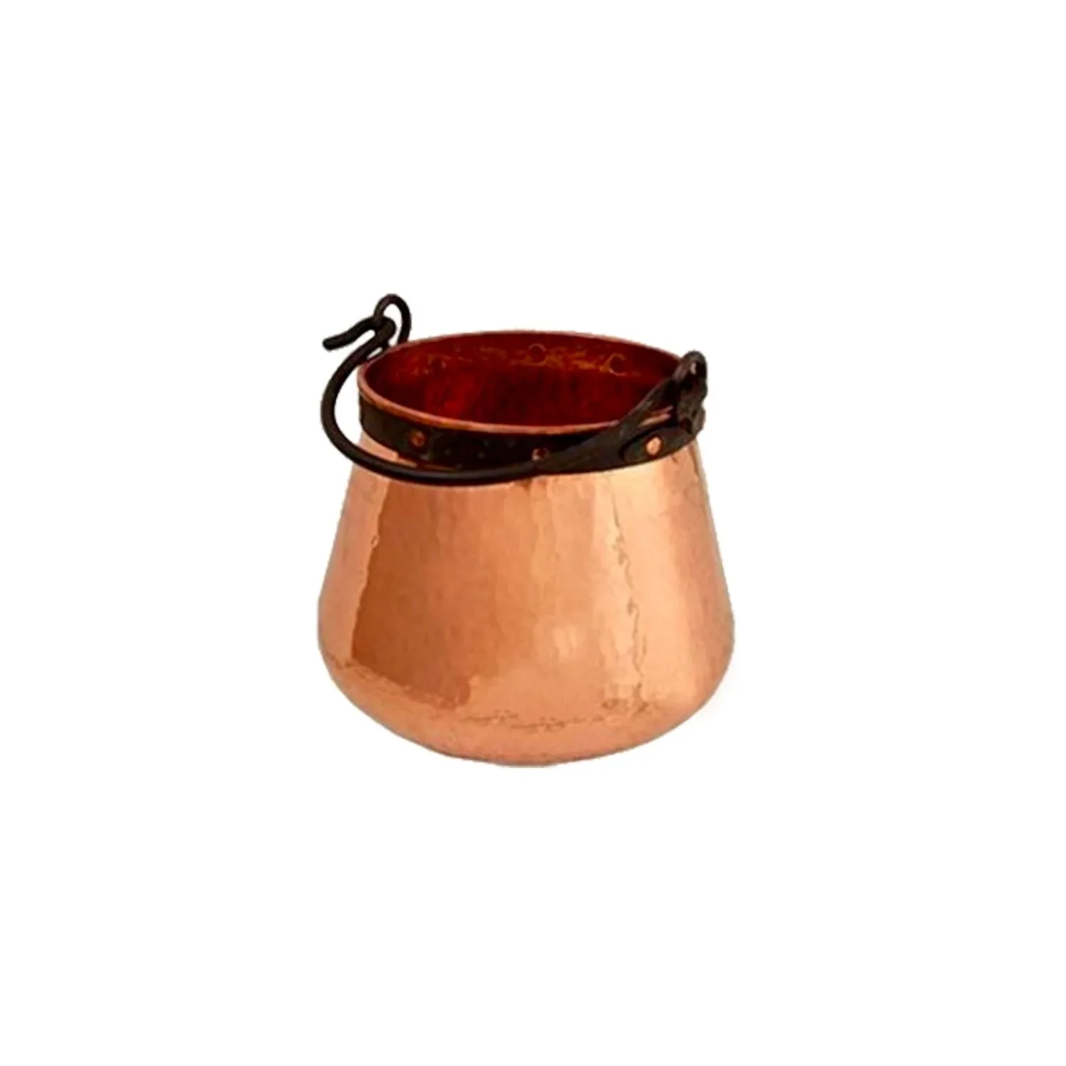 "Copper cauldron - with handle, 5 L image"