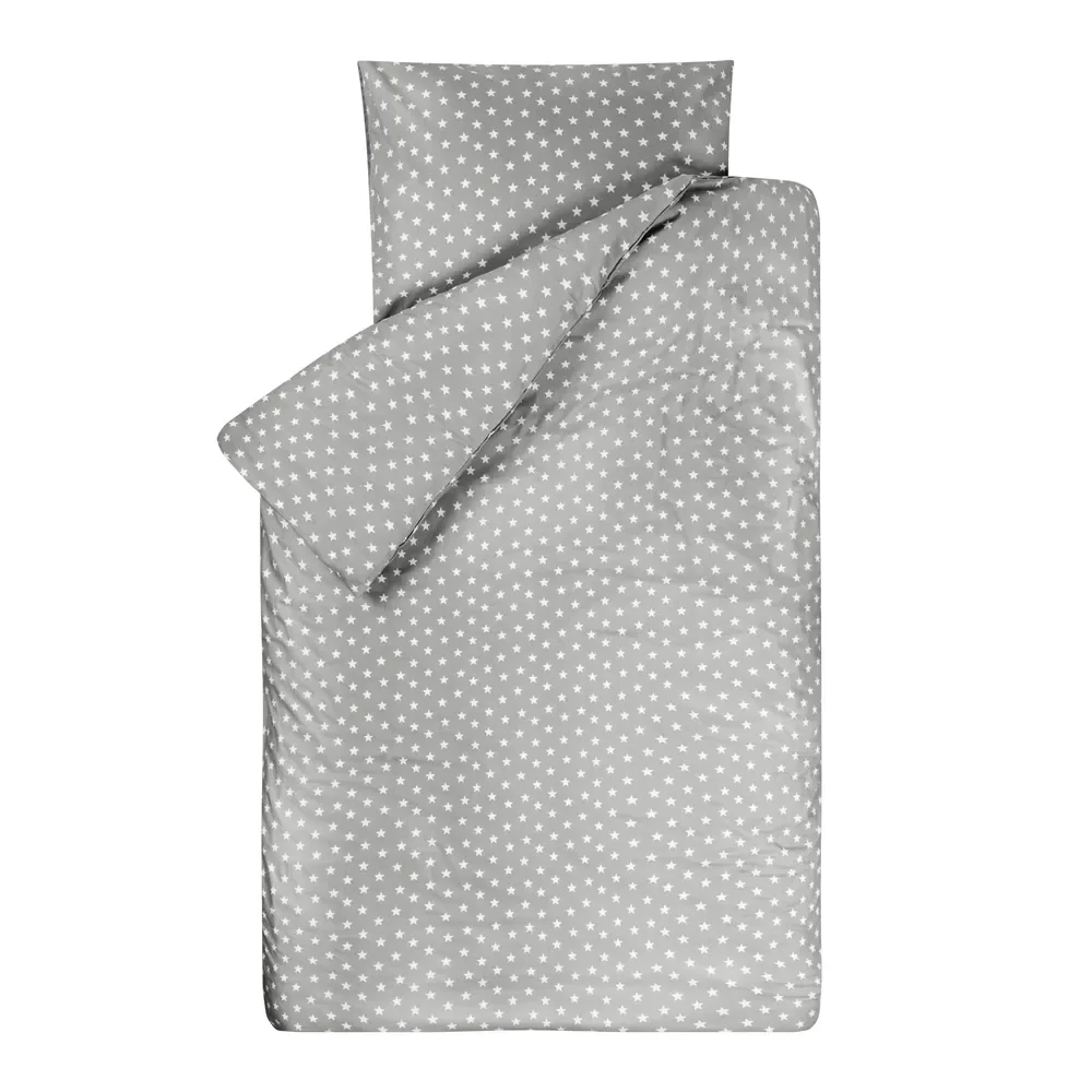 "Bink bedding star gray 135 x 200 image"