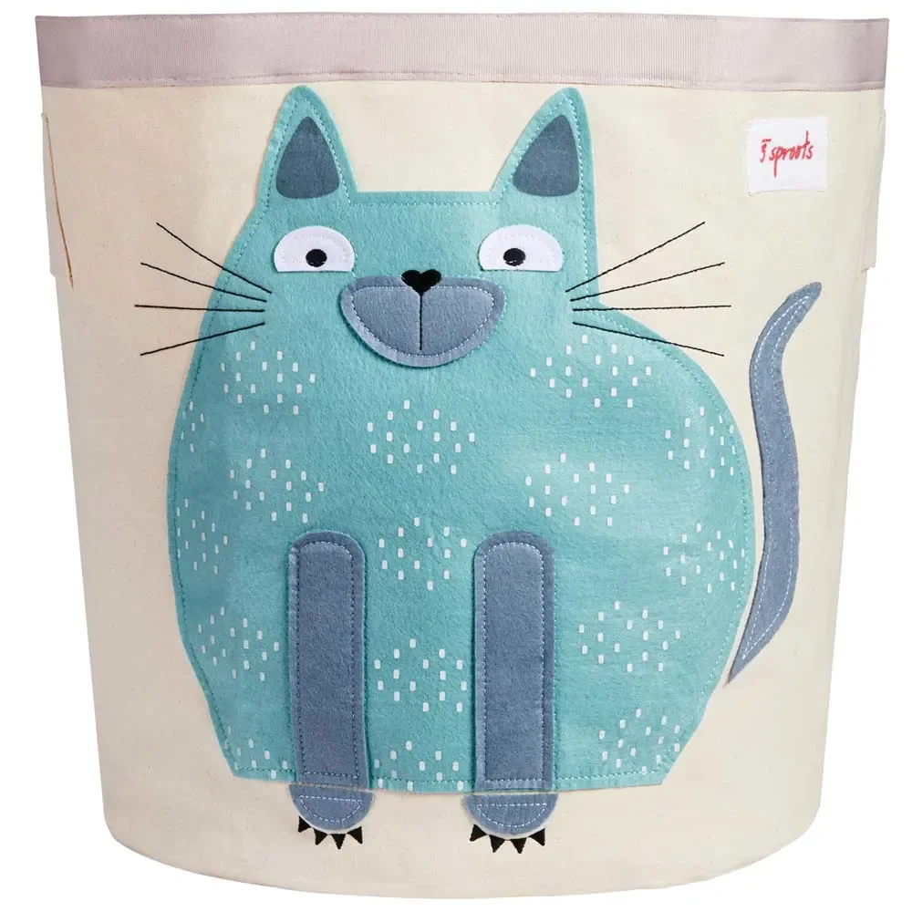 "3 Sprout's storage basket cat image"