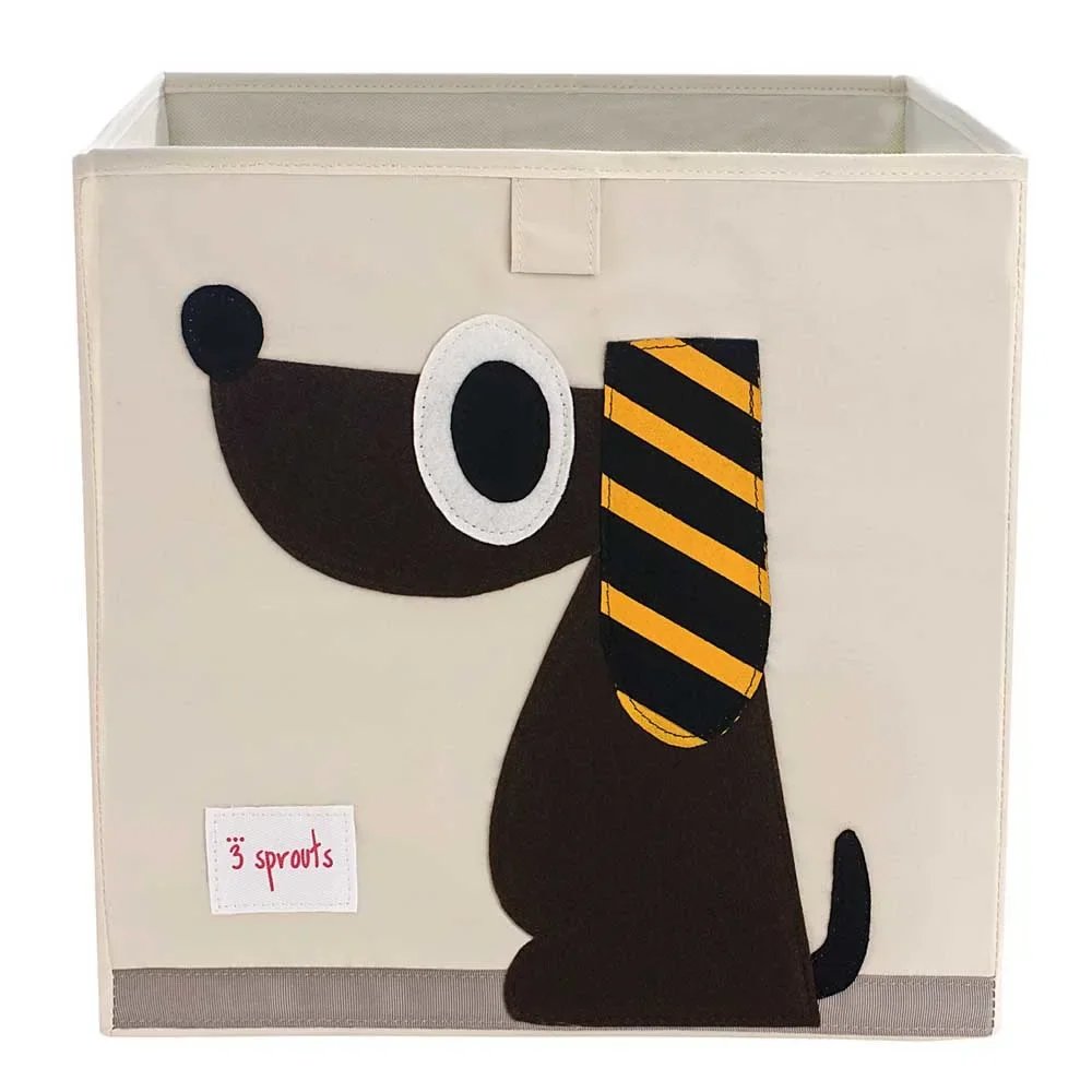 3 Sprout's toy basket dog