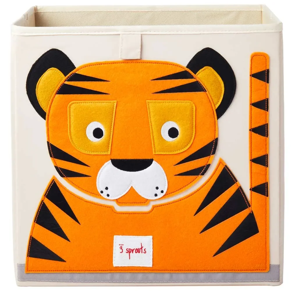 "3 Sprout's toy basket Tiger image"