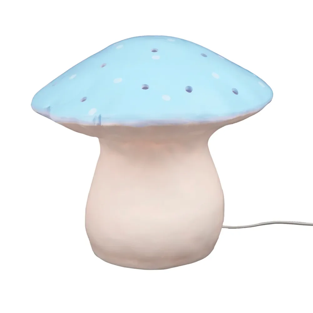 Egmont Toys mushroom lamp large light blue