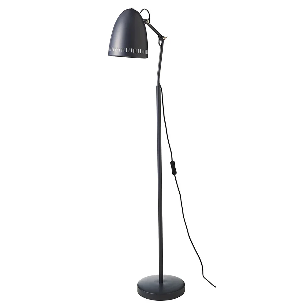 "Superliving floor lamp metal "Dynamo" matt black image"