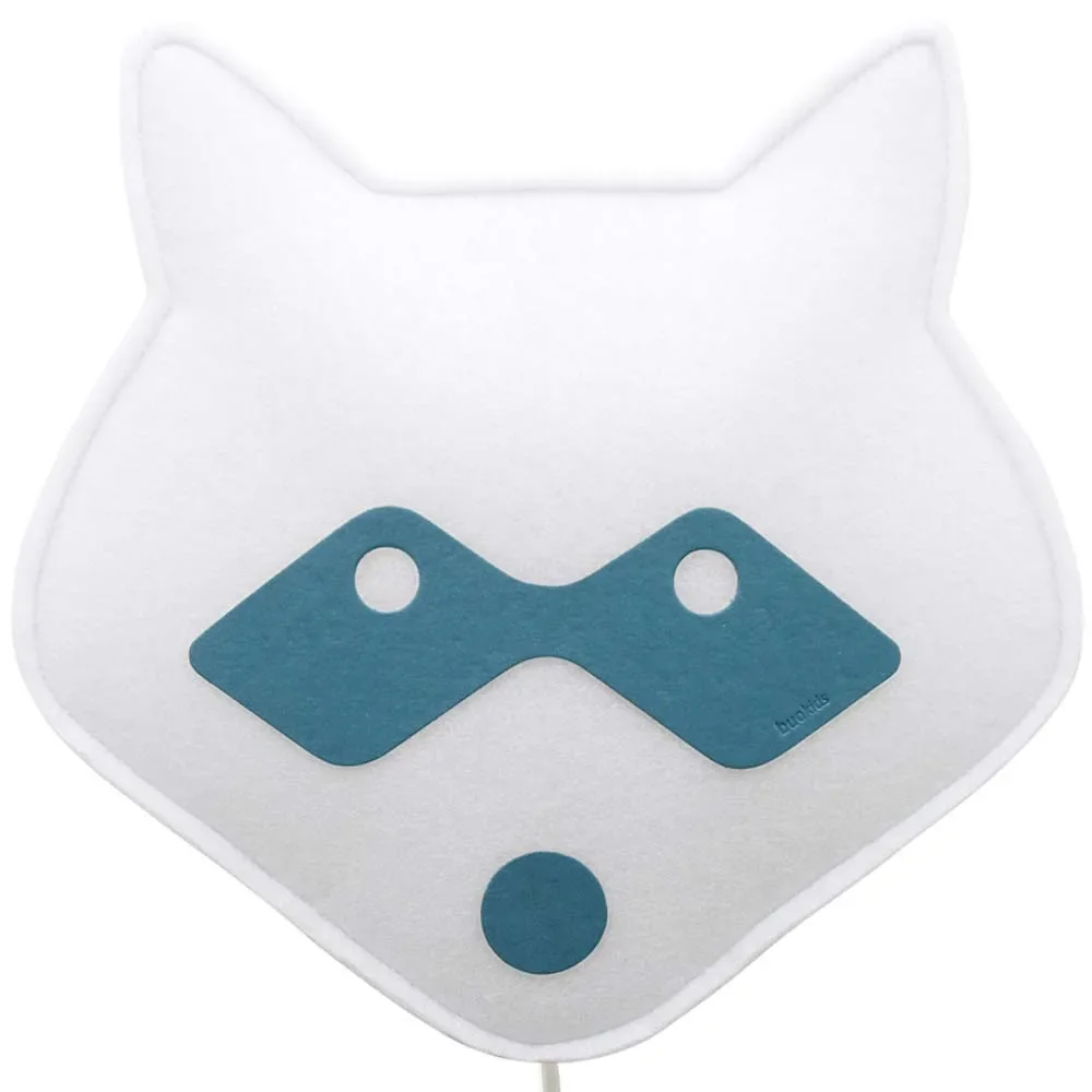 Buokids soft wall lamp raccoon blue