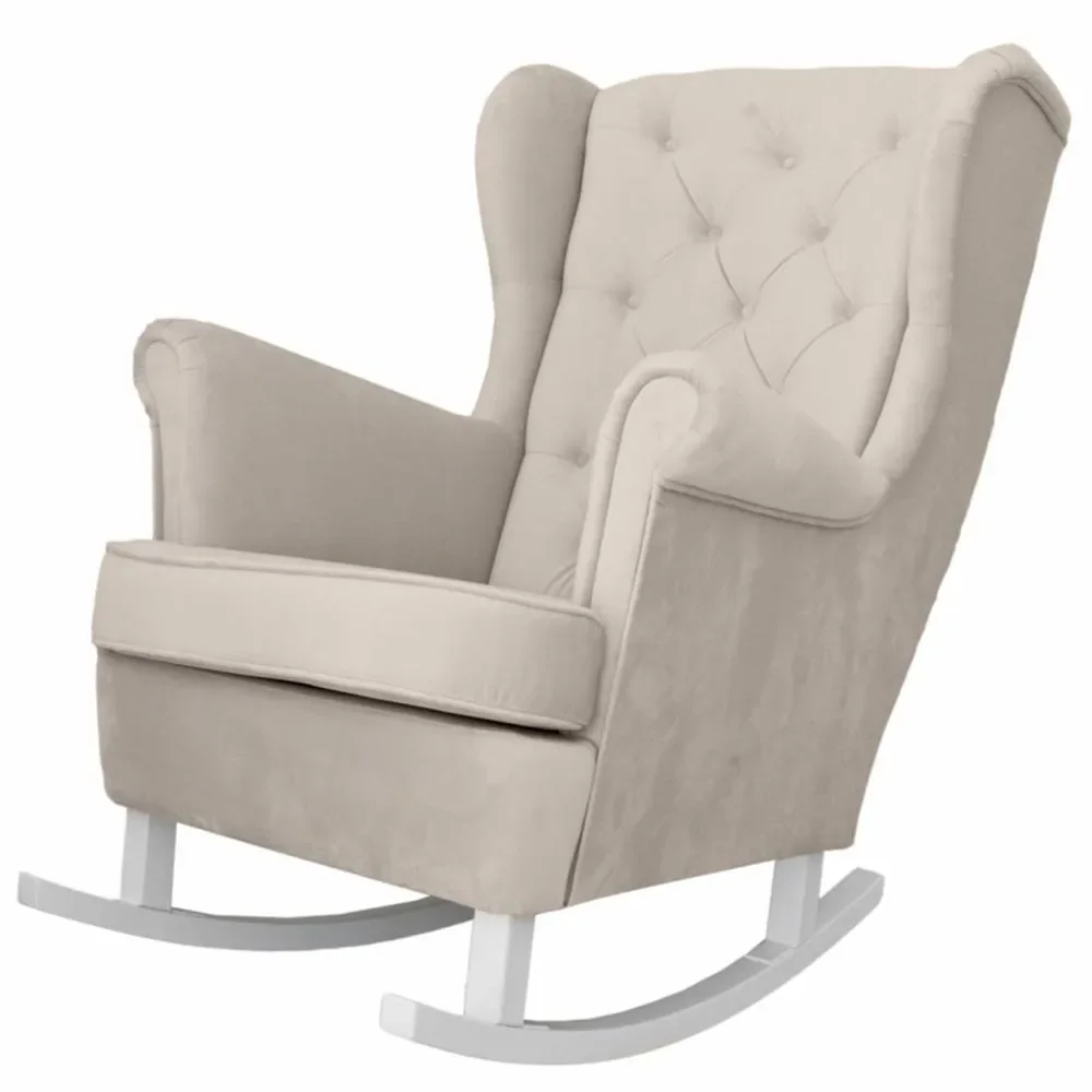 "Caramella rocking chair / Nursing Chair Beige image"
