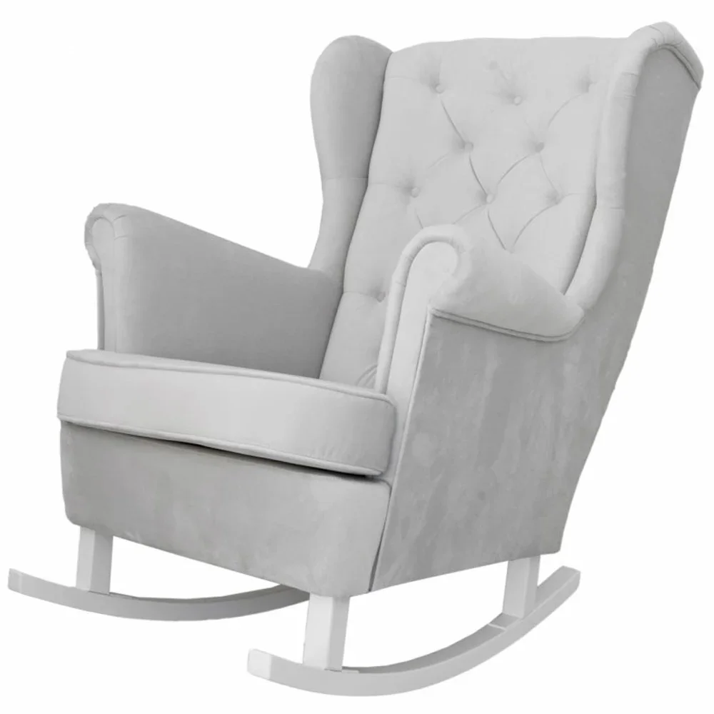 "Caramella rocking chair / Nursing Chair gray image"