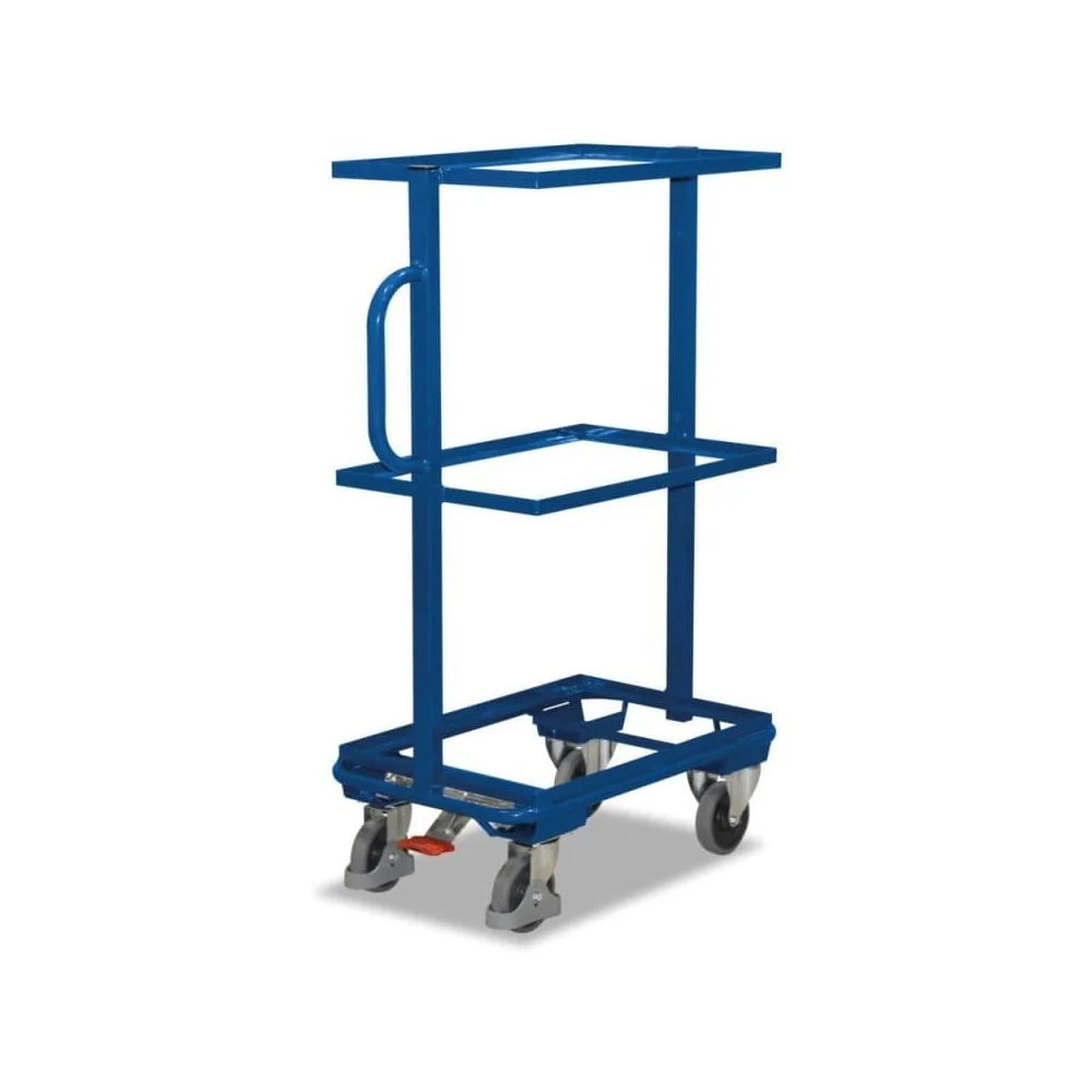 "Side Table Cart, Open Side, Rolling Utility Cart, 815 x 455 x 1185 mm, 200 kg Load Capacity image"