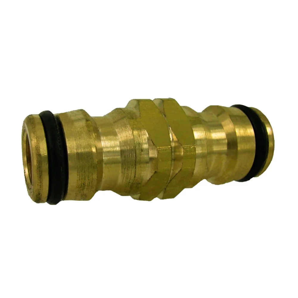 Hose Connector Joiner, Brass Hose Coupling, Plug-in Hose Connector
