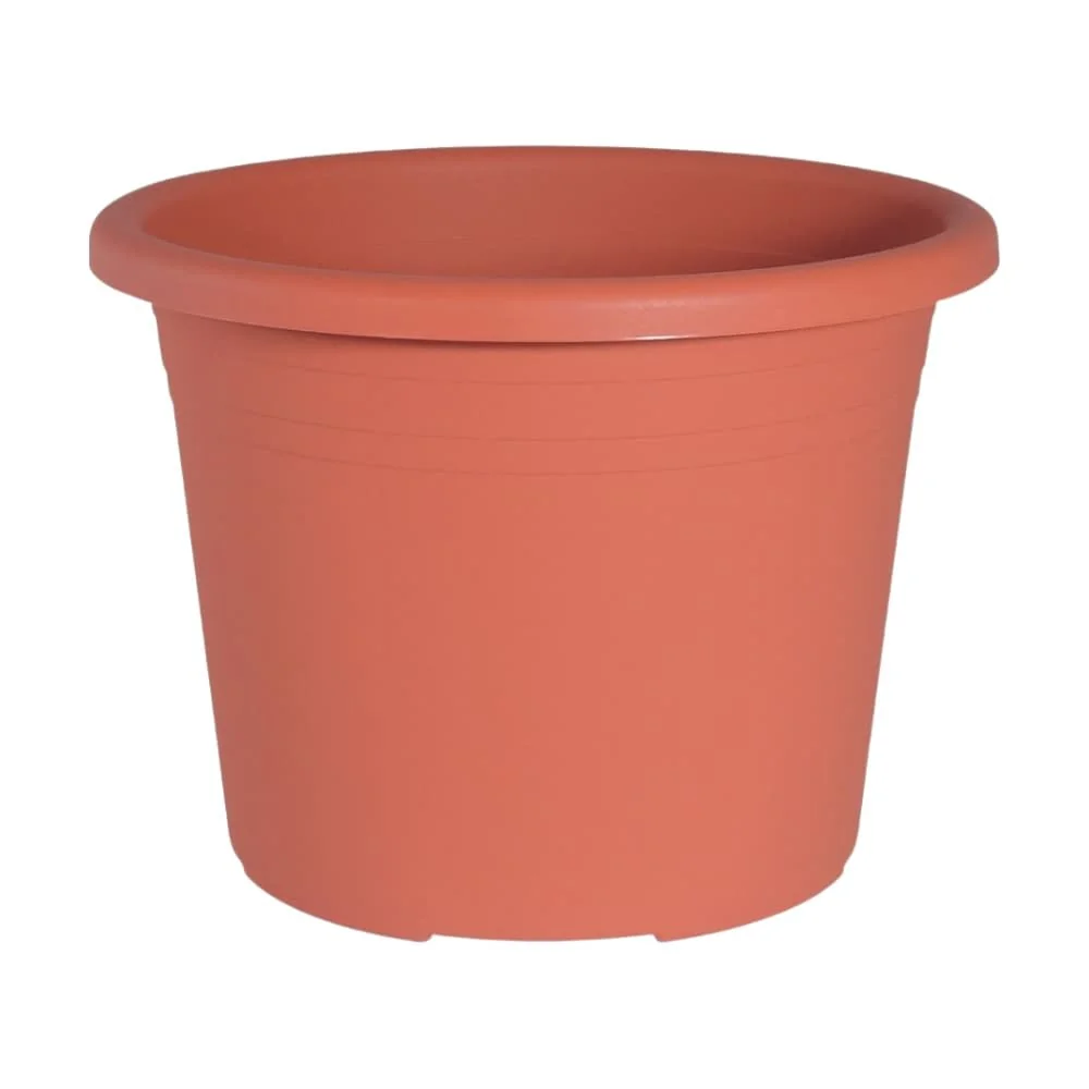 "60cm Terracotta Plant Pot - Large Outdoor Cylinder Planter, 72 Liter image"