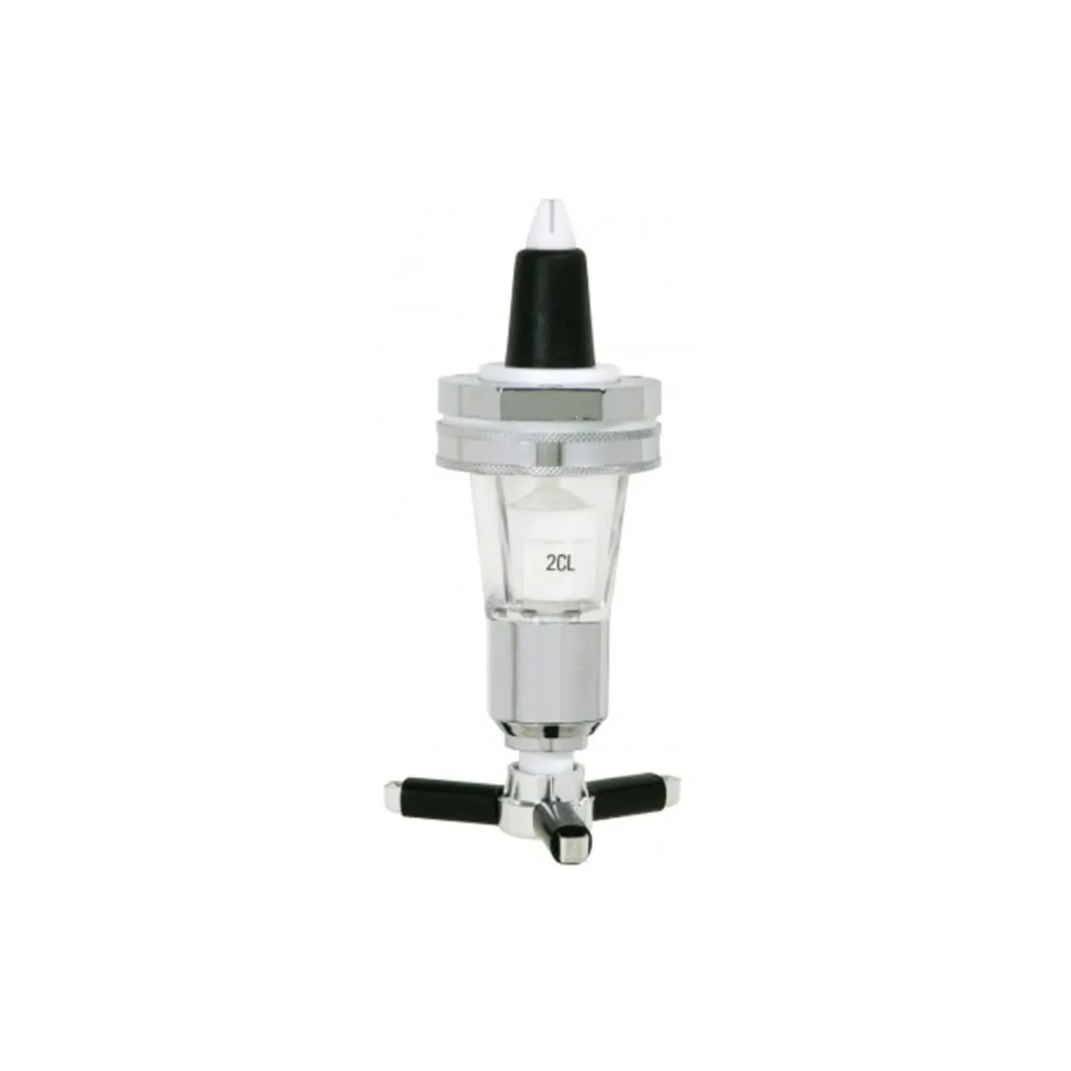 "Portioner / Doser for 0.7 - 1.0 l bottles silver, Serving quantity: 20 ml image"