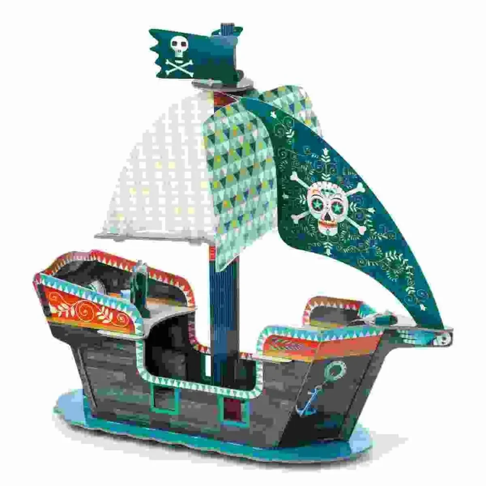 "Djeco children toys pirate ship image"