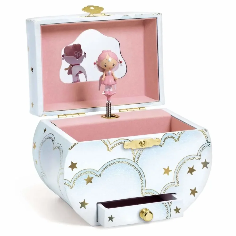 "Djeco Schatulle with music box Elfe image"
