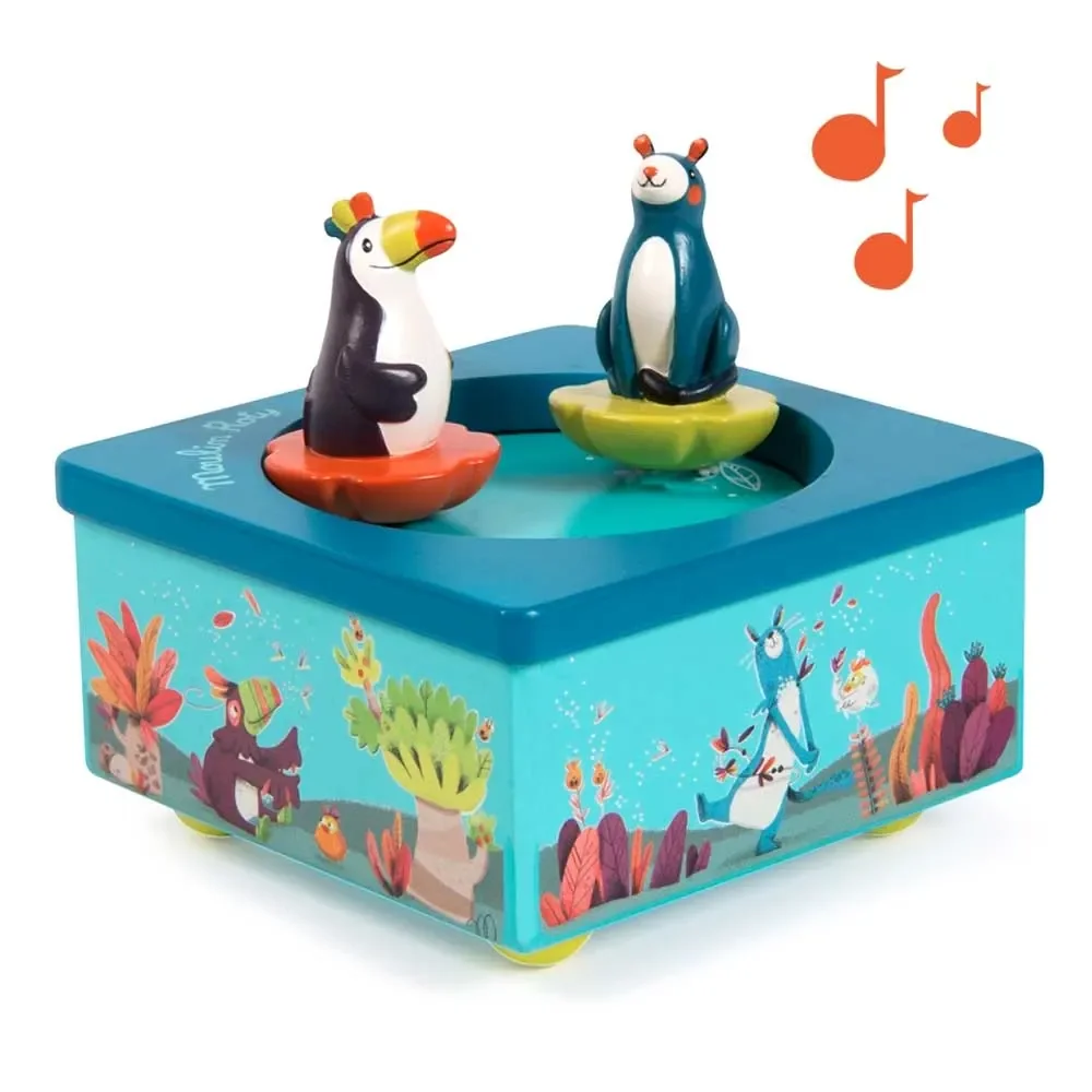 Moulin Rary music box in the jungle MDF