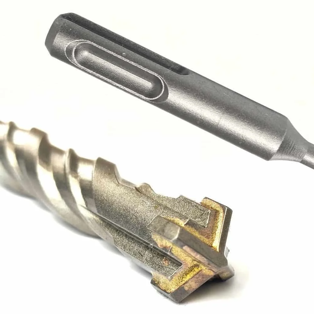 "SDS Plus Hammer Drill Bit, 12mm x 1000mm, 4-Flute Concrete Drill Bit image"