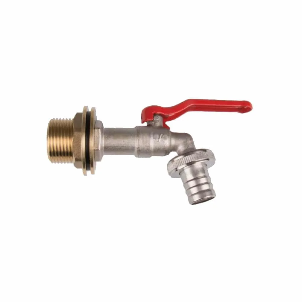 "3/4 Inch Brass Garden Hose Bib with Lever Handle image"