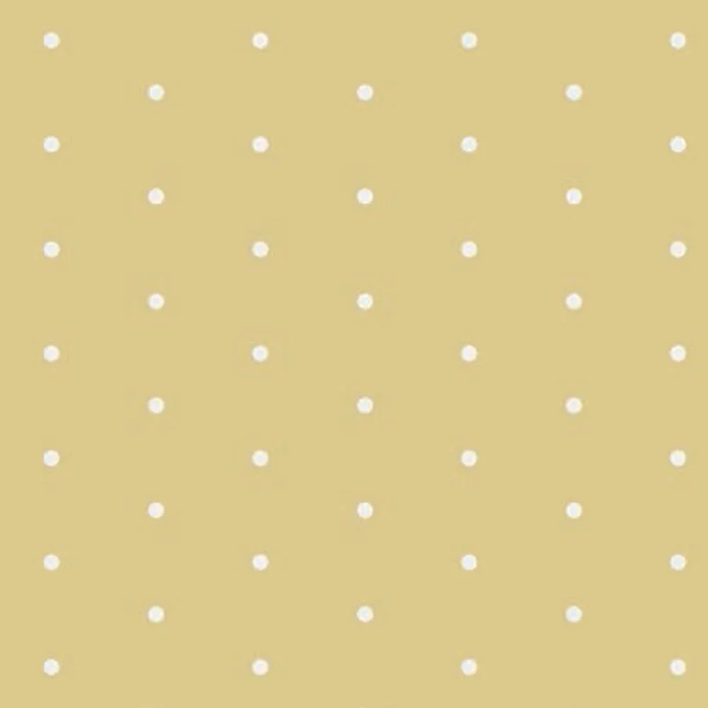 "Casadeco My Little World Wallpaper whitee Pünktchen on Lime image"