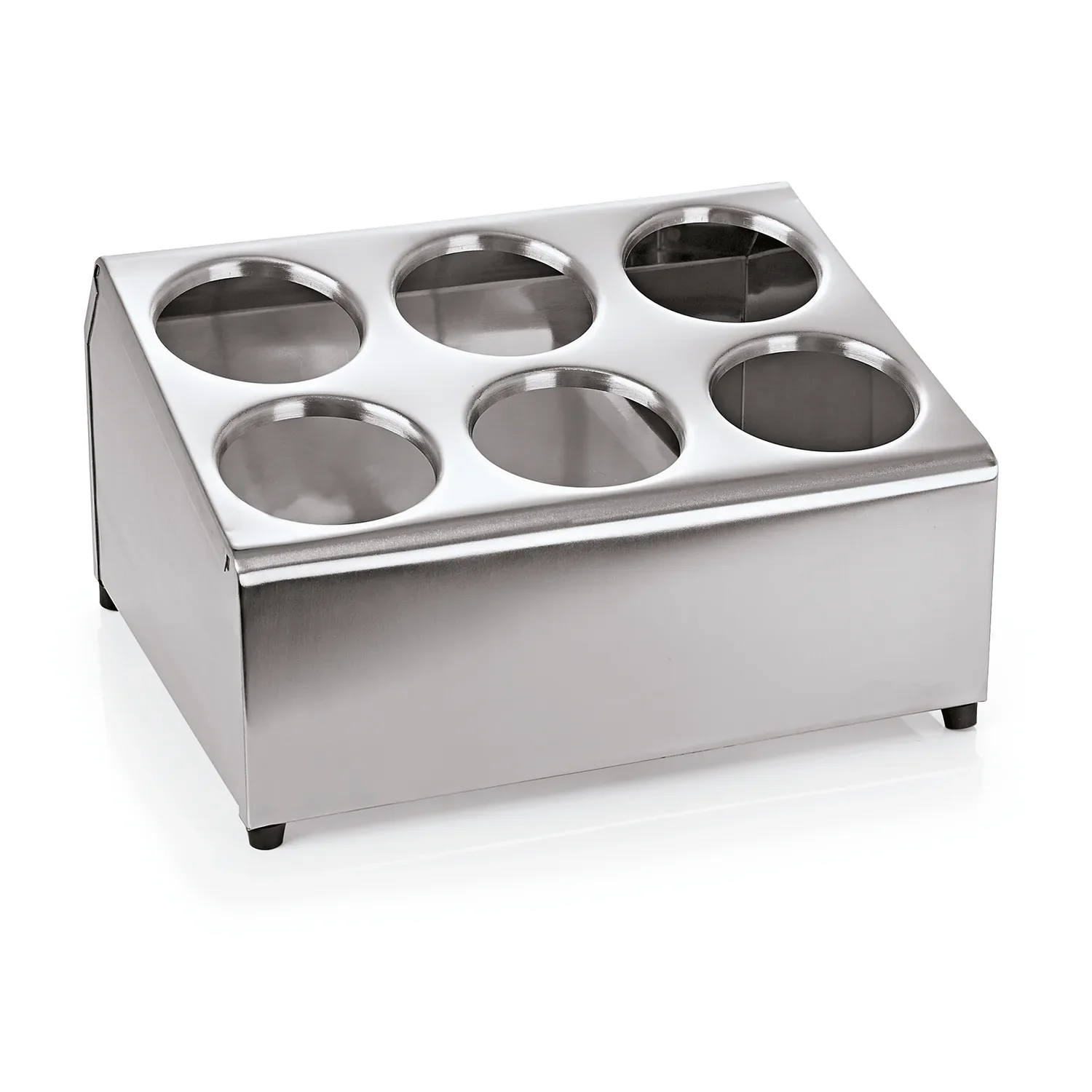 "Cutlery holder, cutlery holder for table, kitchen cutlery holder for 6 compartments image"
