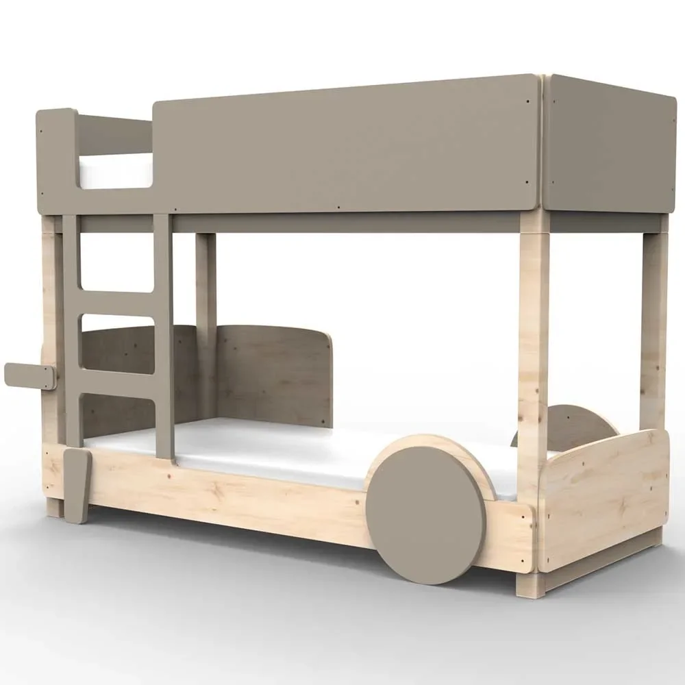 "Mathy by Bol's bunk bed "Discovery", Color elements: linen image"