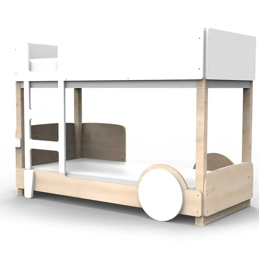 "Mathy by Bol's bunk bed "Discovery", Color elements: Summer pink image"