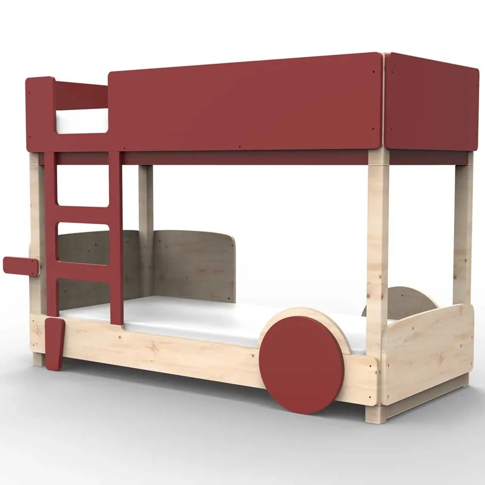 "Mathy by Bol's bunk bed "Discovery", Color elements: Marsala image"