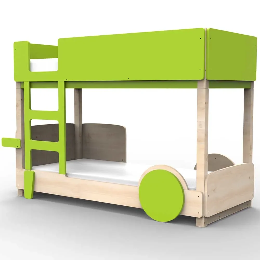 "Mathy by Bol's bunk bed "Discovery", Color elements: Apple Green image"