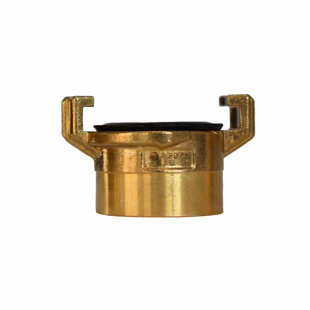 "1 inch female thread fitting, brass female fitting, female threaded adapter, 1" female thread connector image"