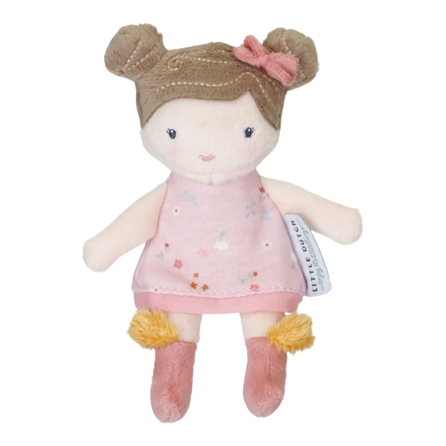 "Little Dutch Cloth doll, Cuddle doll - Pink, 10 cm image"