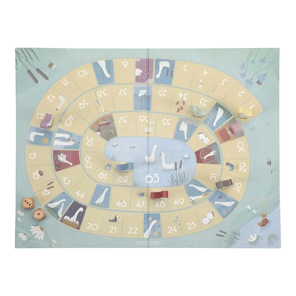 "Little Dutch goose game image"