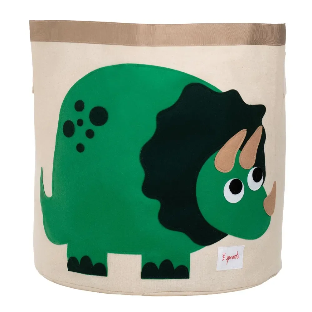 "3 Sprout's storage basket dinosaurs image"