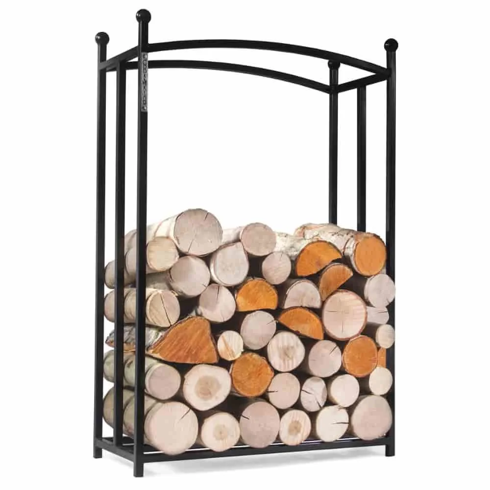 "Steel Firewood Rack | Log Holder | Firewood Storage 90x60x25cm image"