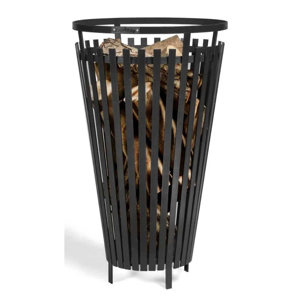 "Modern Steel Fire Pit & Garden Fire Bowl image"