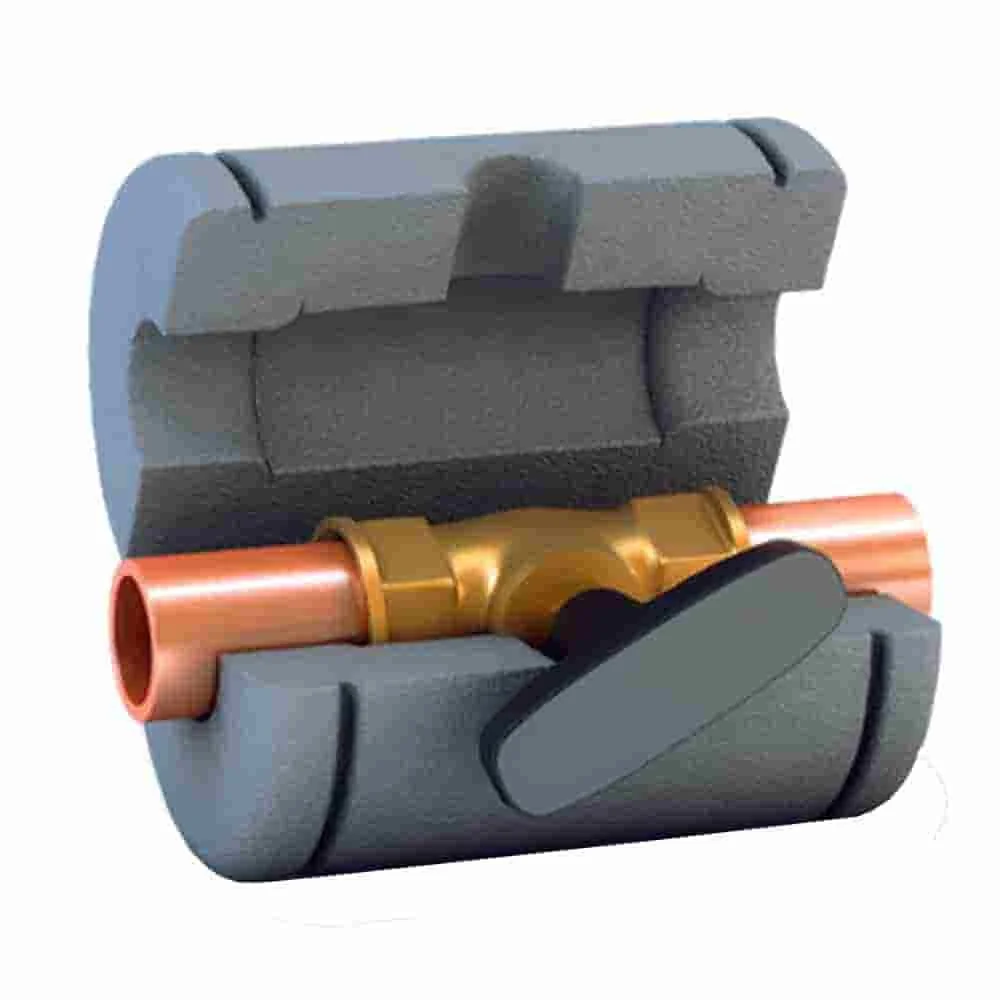 "DN20 Ball Valve Insulation Cover for Heating & Plumbing image"