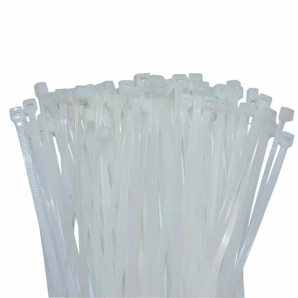 "100 Cable Ties 530x9, 0mm Natural (white) PA6.6 image"