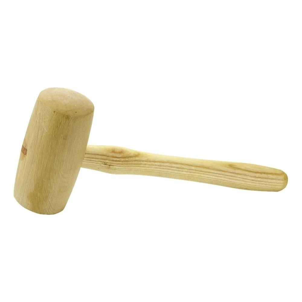 70mm Wood Mallet, Beech & Ash Wood Hammer