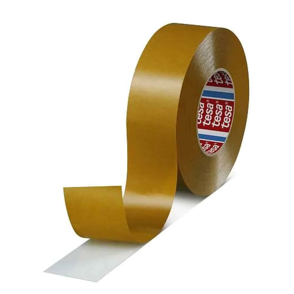 "Strong Double Sided Tape - 25mm White Mounting Tape, 50m image"
