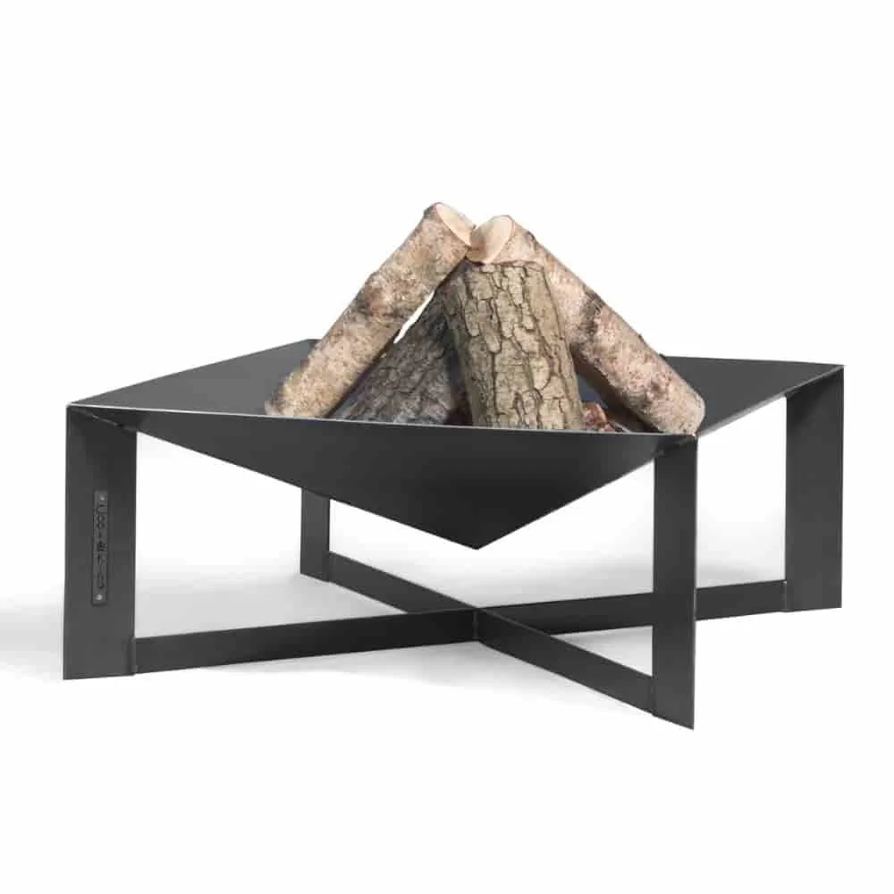 "70x70 Steel Fire Pit - Outdoor Garden Fireplace image"