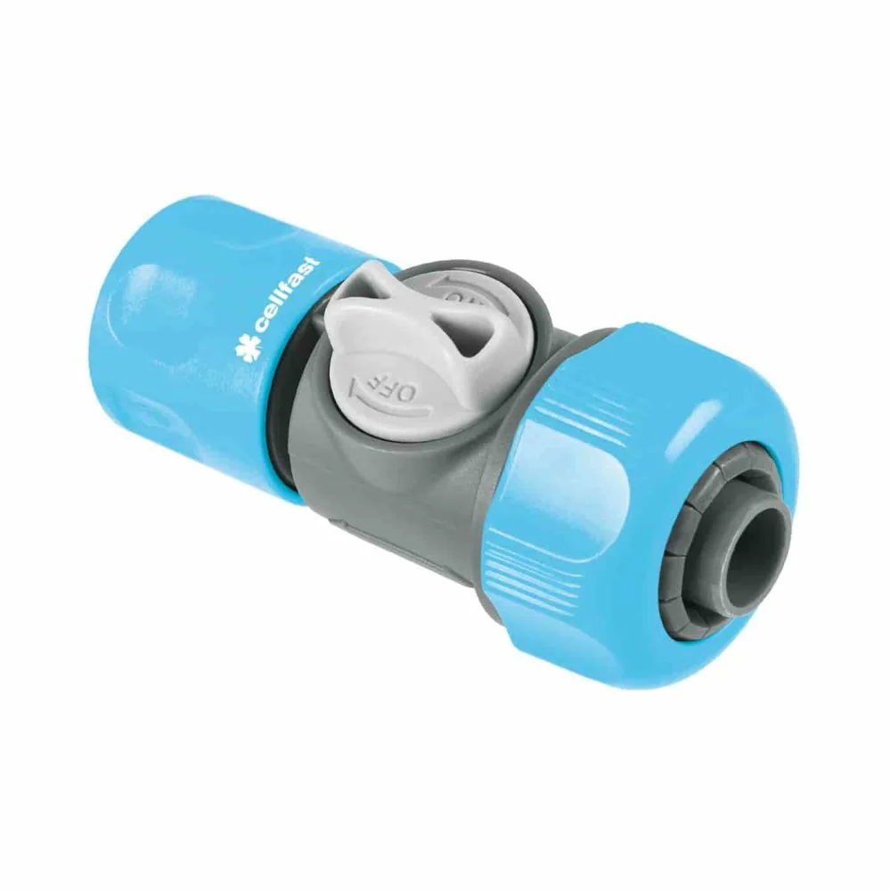 "3/4 Inch Garden Hose Quick Connect with Valve image"