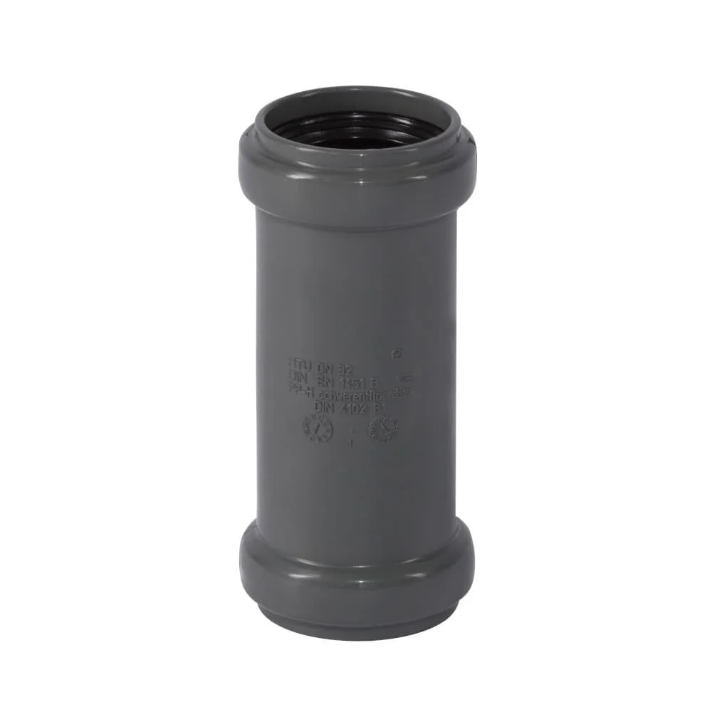 "DN 32 Double Socket for Drain Pipe image"