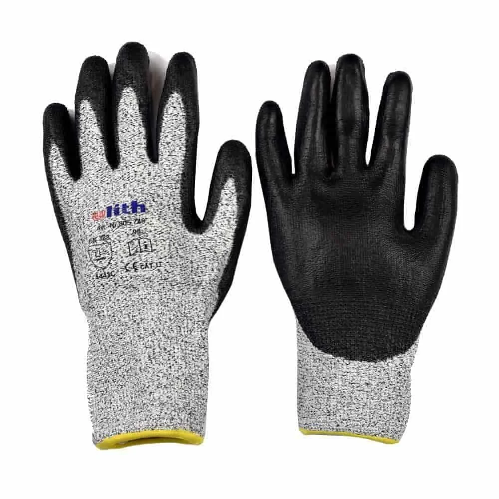 "Cut Resistant Work Gloves - XL/10, Level 5 Protection image"