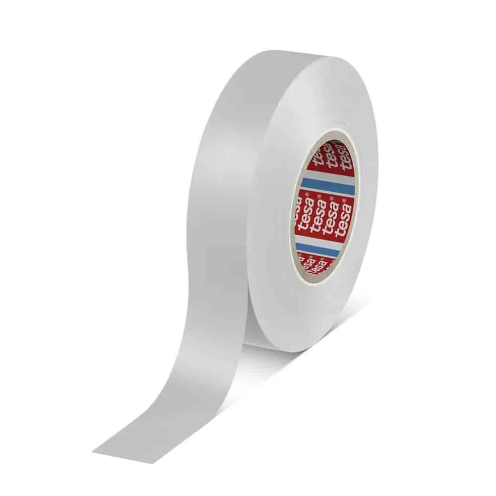 "White PVC Electrical Insulating Tape, 19 mm x 33 m image"